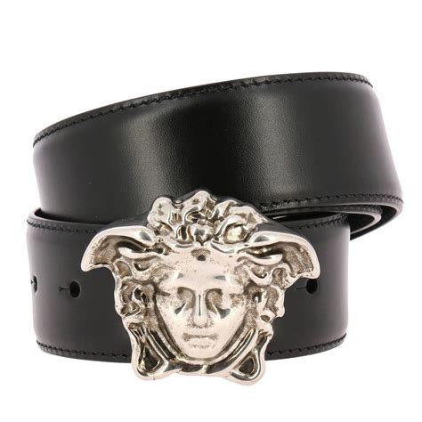 versace cintura uomo con fibbia prezzo 140 euro|La Medusa cintura in pelle 4 cm .